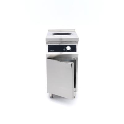 Maxima Indukční wok vařič 700 – Ø28cm – 5000W – se stojanem |  09371300